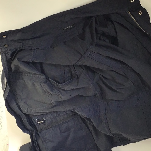 Theory Anorak active twill Men’s Yost style jacket. Black Size Large. - Picture 10 of 11